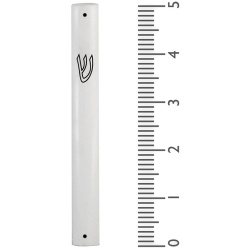 Aluminum-White-Mezuzah-Medium-U28685-1