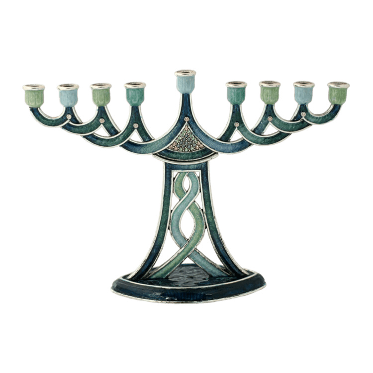 Art Deco Menorah
