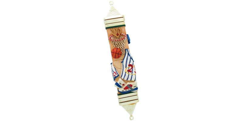 Basketball Mezuzah