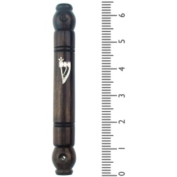 Dark-Polished-Wood-Mezuzah-Medium-Made-in-Israel-062810-2