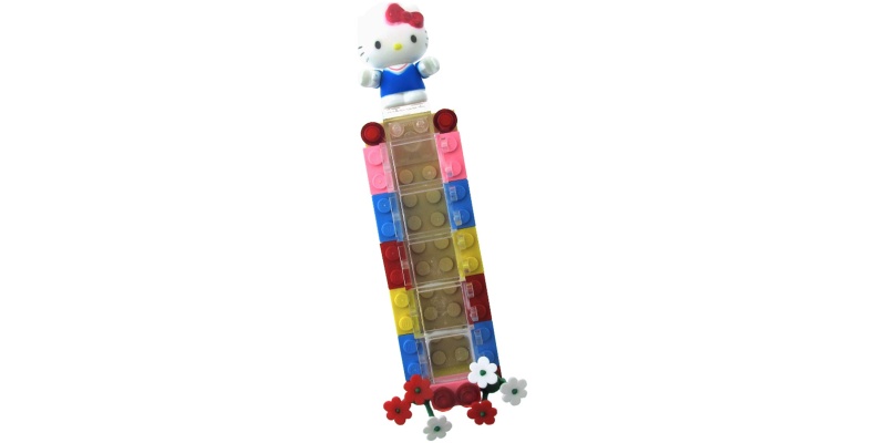 Hello Kitty Lego Mezuzah