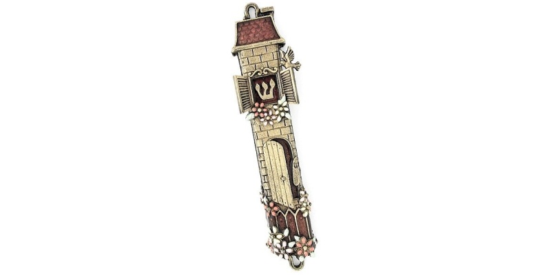 House Mezuzah Brown
