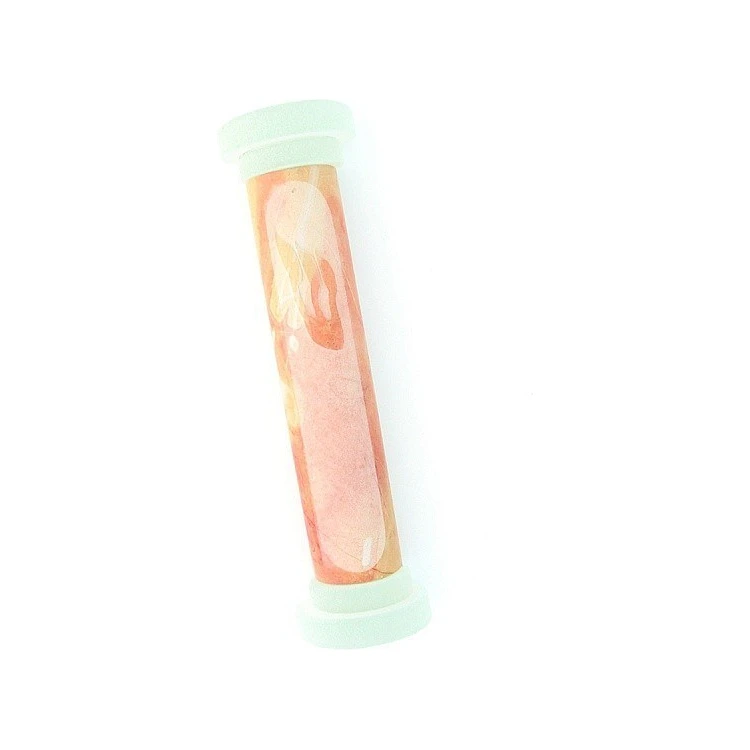 Jerusalem Stone Pillar Mezuzah Medium