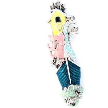 Little Noah's Ark Mezuzah