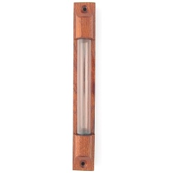Mahogany-and-Glass-tube-Mezuzah-Case-0618-1