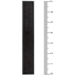 Mezuzah-with-Ornamented-Patterned-Leather-Extra-Large-U21154-1