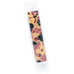 Murano Glass Brown Spots Mezuzah