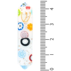 Murano-Glass-Mezuzah-White-millefiori-Flowers-782119-1