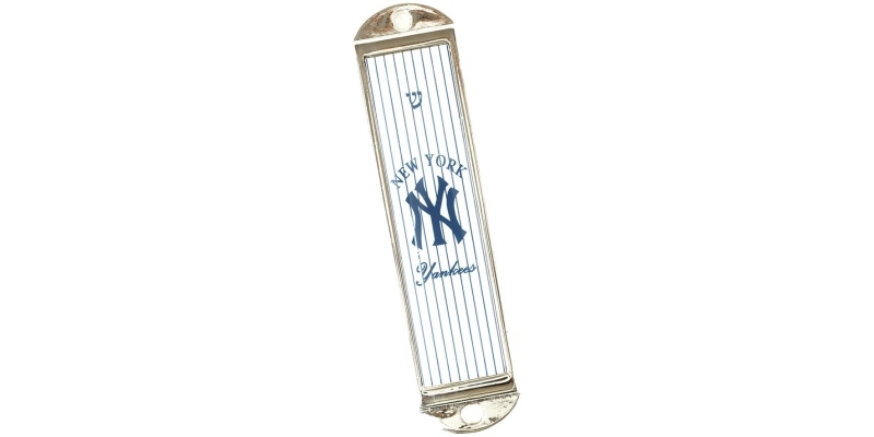 NY Yankees Mezuzah