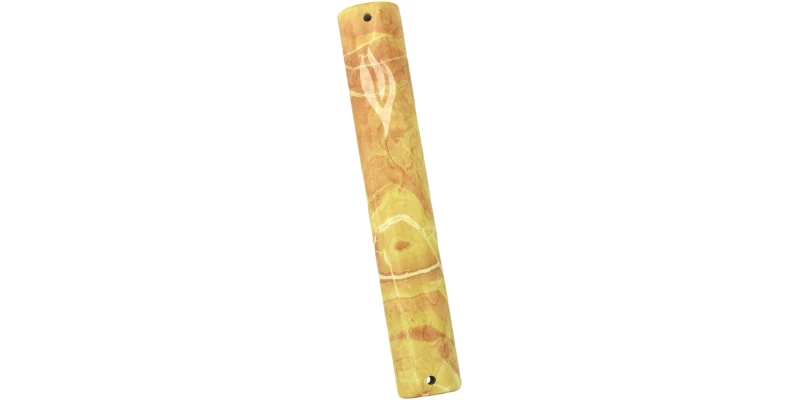 Natural Marble Mezuzah - 3XL