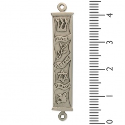 Peace and Blessing Mezuzah