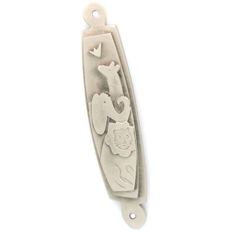 Pewter Noah's Ark Mezuzah