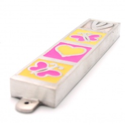 Pink-and-Yellow-Butterfly-Childrens-Mezuzah-423213-2