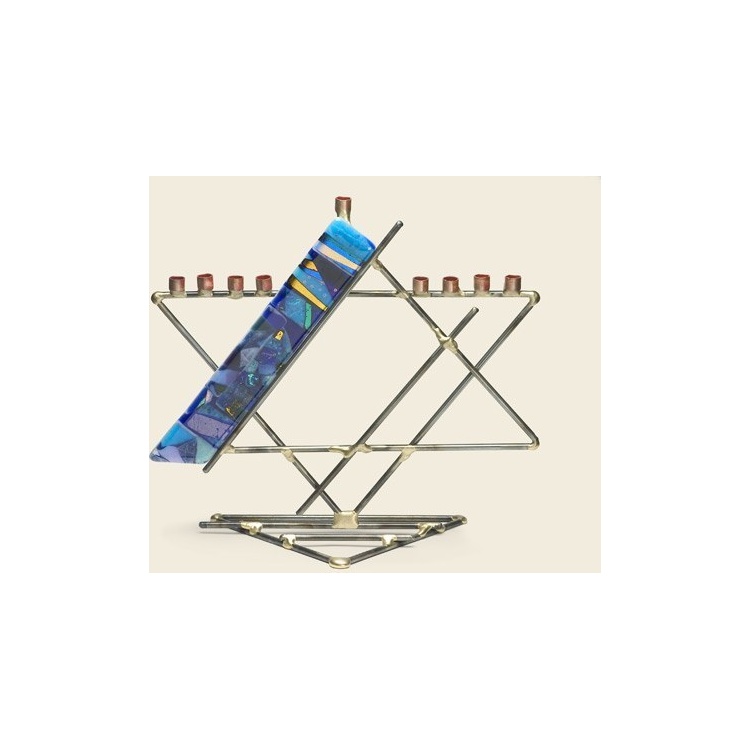 Presidential Jewish Star Of David Menorah