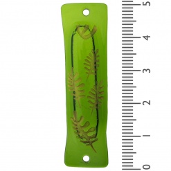 Recycled-Bottle-Mezuzah-Green-with-Gold-wheat-design-423418-1