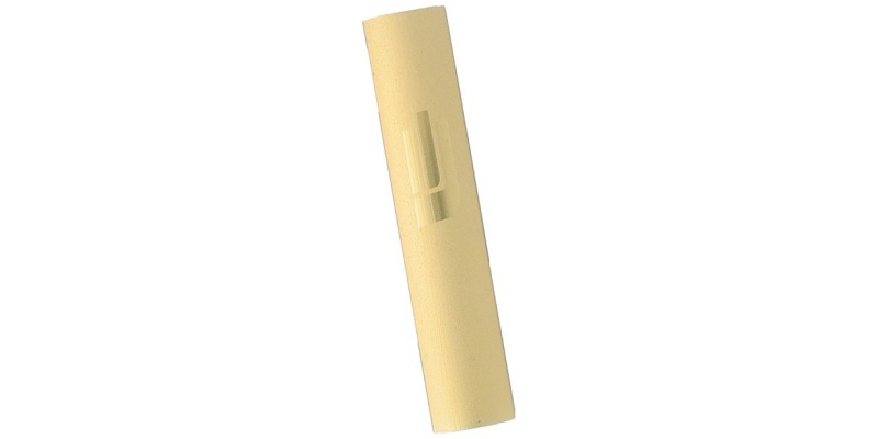 Sandblasted Mezuzah in Gold - Small