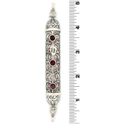 Sterling-Silver-with-Garnet-12-Windows-Filigree-Mezuzah-464026-1