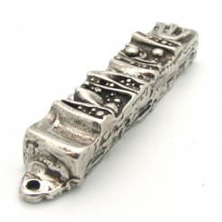 Wave-and-Ball-Pattern-Pewter-Mezuzah-422020-2