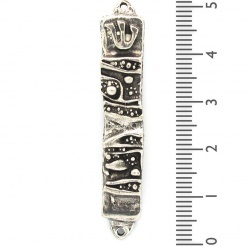 Wave-and-Ball-Pattern-Pewter-Mezuzah-422020-3