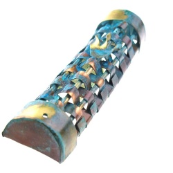 Weave-Mezuzah-with-Patina-12145G-2