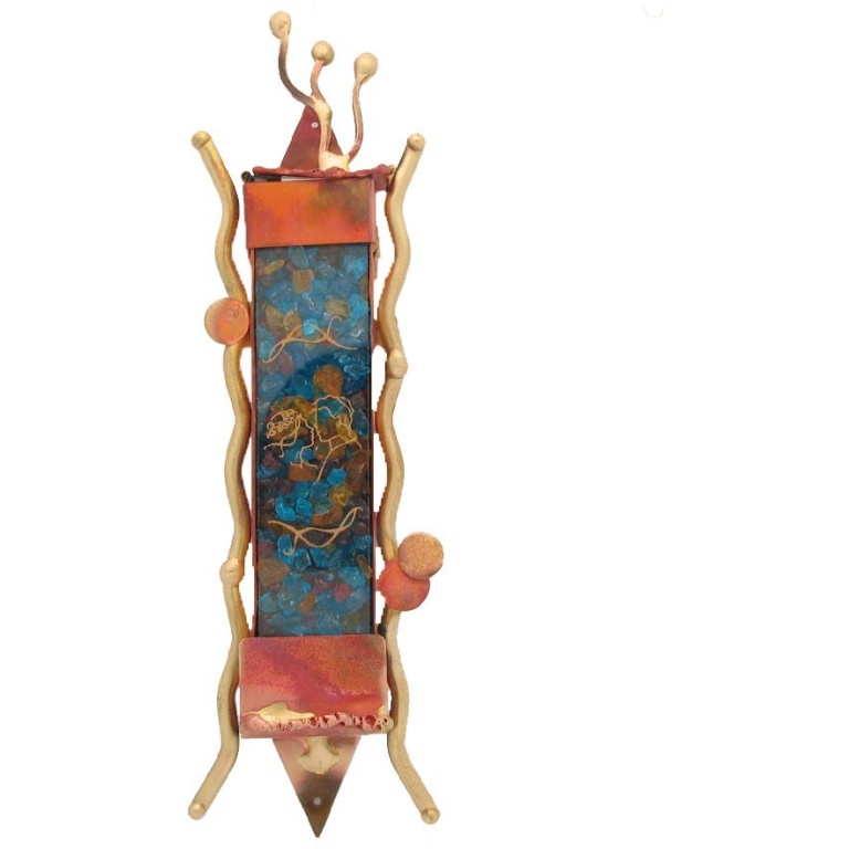 Wedding Broken Glass Mezuzah Faces Mezuzah Master